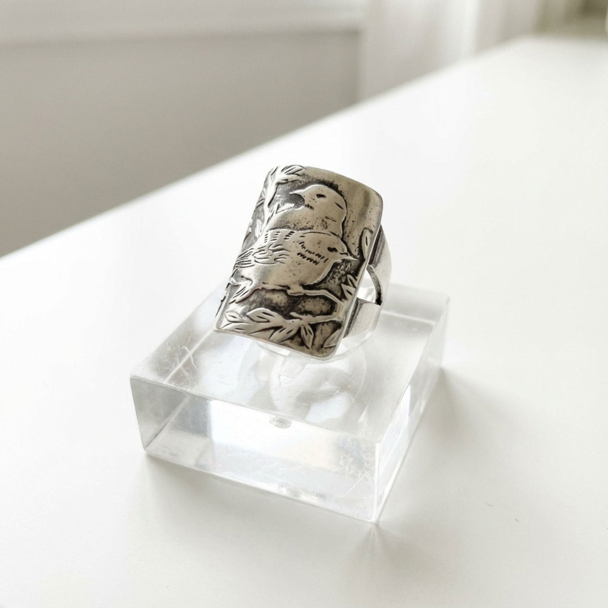 Vintage Lovebirds Ring