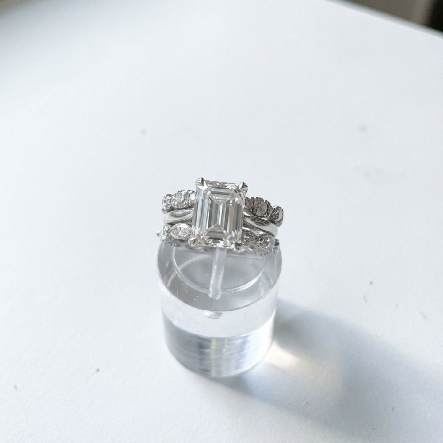 Vintage Silver Bright Layer Ring