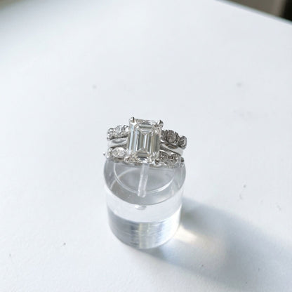 Vintage Silver Bright Layer Ring