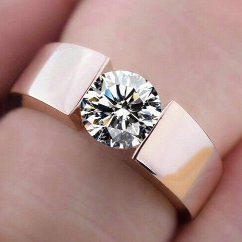 Vintage Zirconia Open Ring-Lydieannejewelry