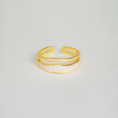 Gold Sahara Ring-Lydieannejewelry