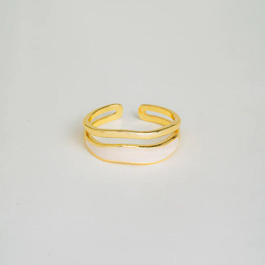 Gold Sahara Ring-Lydieannejewelry
