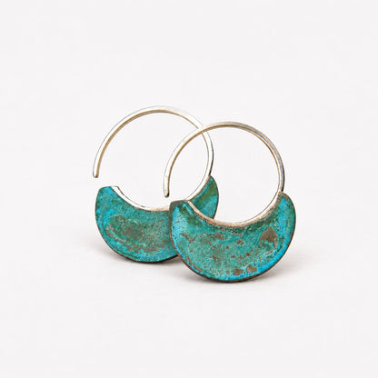 Vintage Turquoise Washed Earrings
