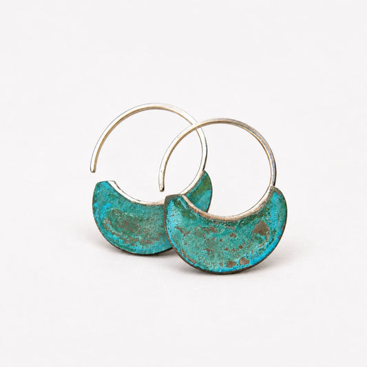 Vintage Turquoise Washed Earrings