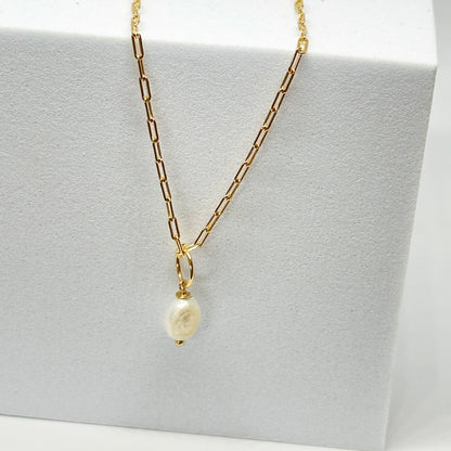 Oriana Pearl Necklace-Lydieannejewelry