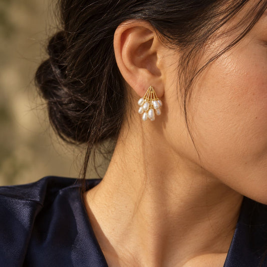 Pearl Rain Earrings