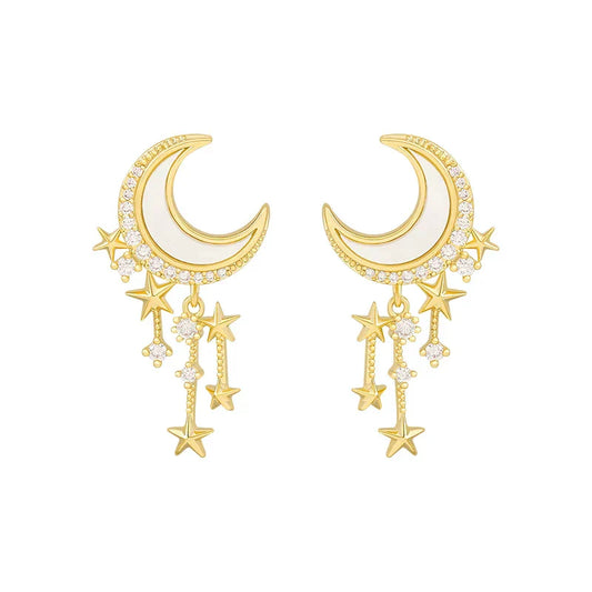 Luxury Moon Shine Earrings