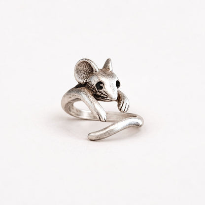Adjustable Mice Ring