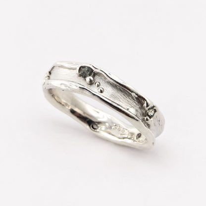 Vintage Silver Forest Ring