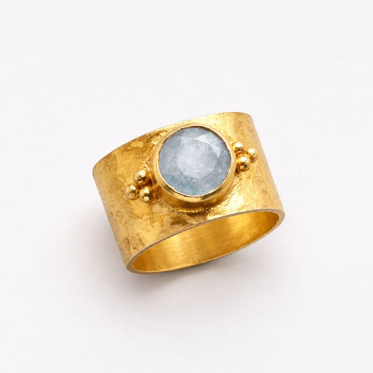 Vintage Golden Moonstone Ring