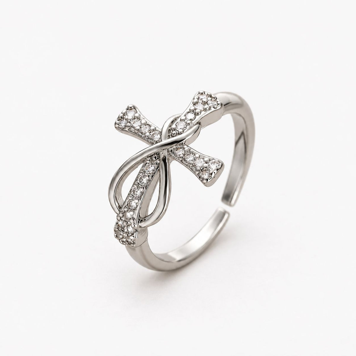 The Forever Cross Ring Adjustable