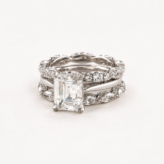 Vintage Layered Silver Ring