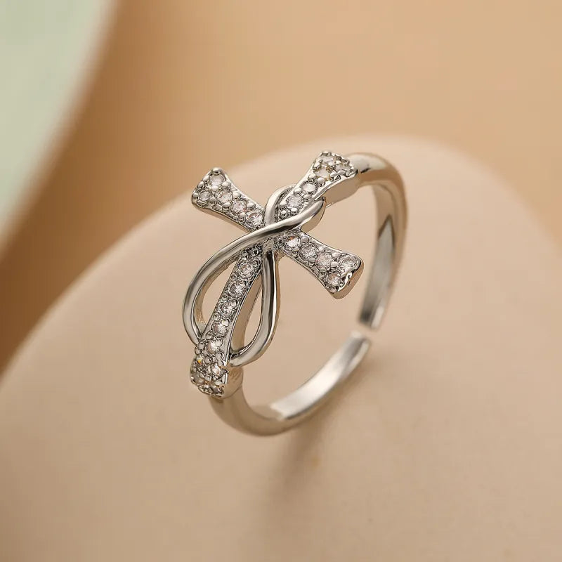 The Forever Cross Ring Adjustable