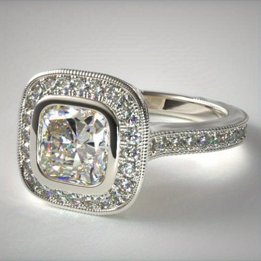 Vintage Crystal Ring-Lydieannejewelry