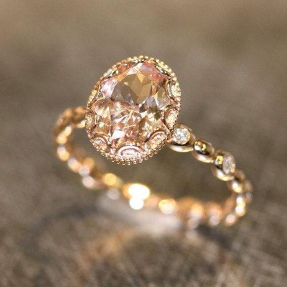 Vintage Crystaline Luxury Ring-Lydieannejewelry