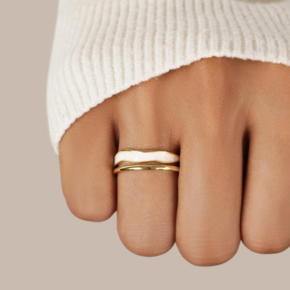 Gold Sahara Ring-Lydieannejewelry