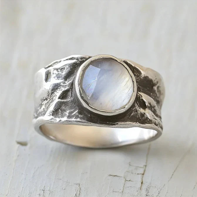 The Moonlit Nature Meadow Ring
